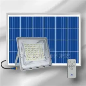 500W Blue Carbon Wawa Solar Flood Lights Hoop