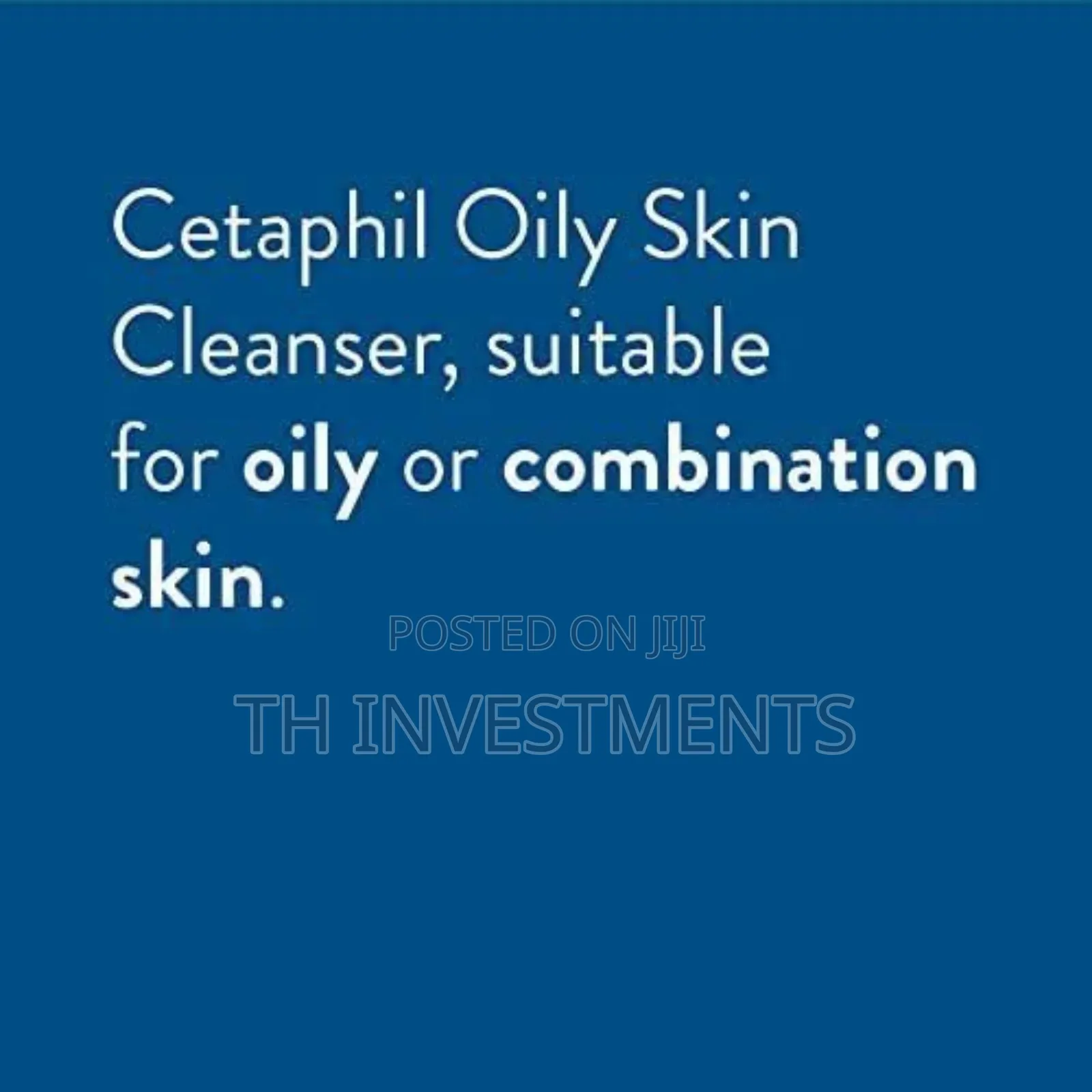 Cetaphil Oily Skin Face Cleanser, for Oily and Combination.