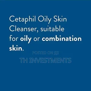 Cetaphil Oily Skin Face Cleanser, for Oily and Combination.