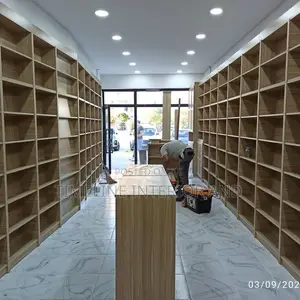 Curated Collection Boutique Wooden Shelves