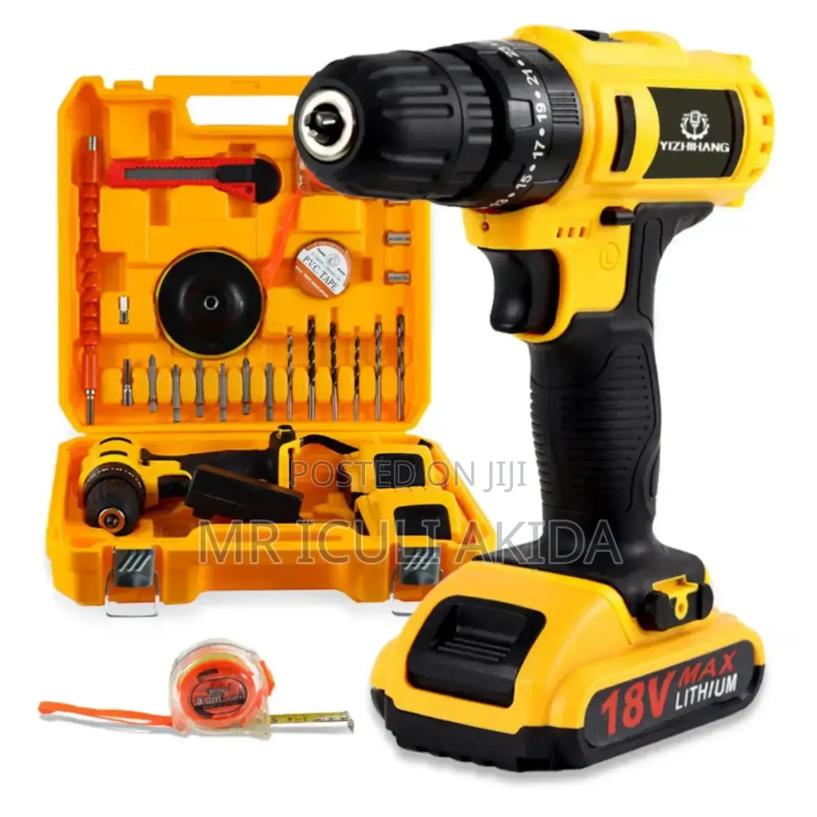 Epica Star 18v Lithium-Ion Cordless Rechargeable Drill