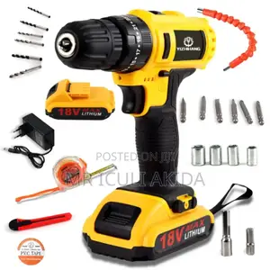Epica Star 18v Lithium-Ion Cordless Rechargeable Drill