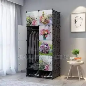 2 Collum Closet, Plastic Wardrobe