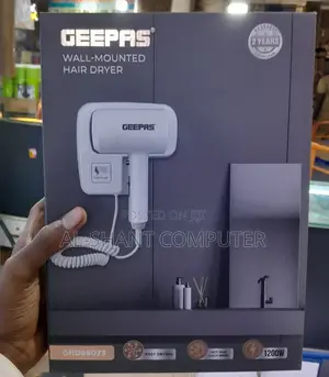 Geepas Wall Mounted Hair Drier