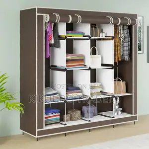 4 Collum Portable Canvas Wardrobe