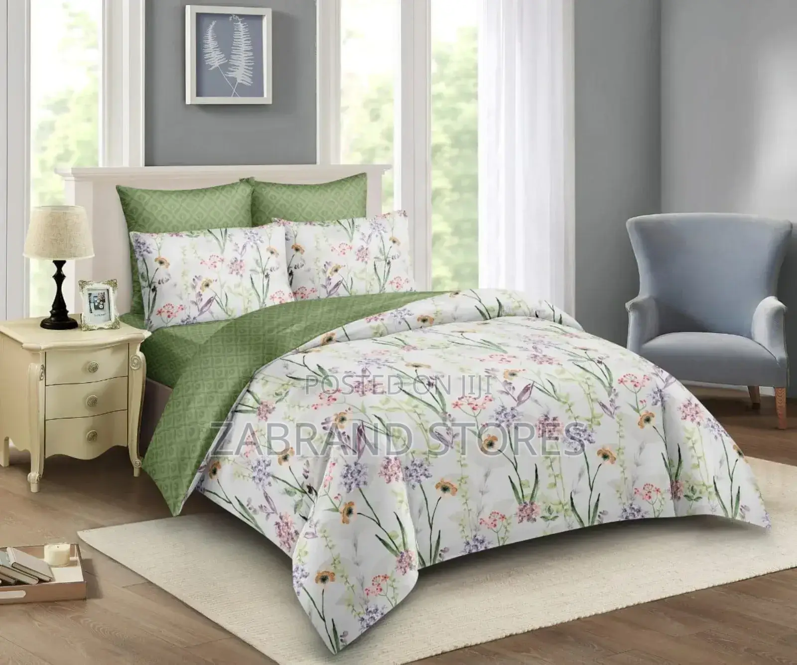 6*6 Duvet Cover/Bedsheets/Pillow Case Set