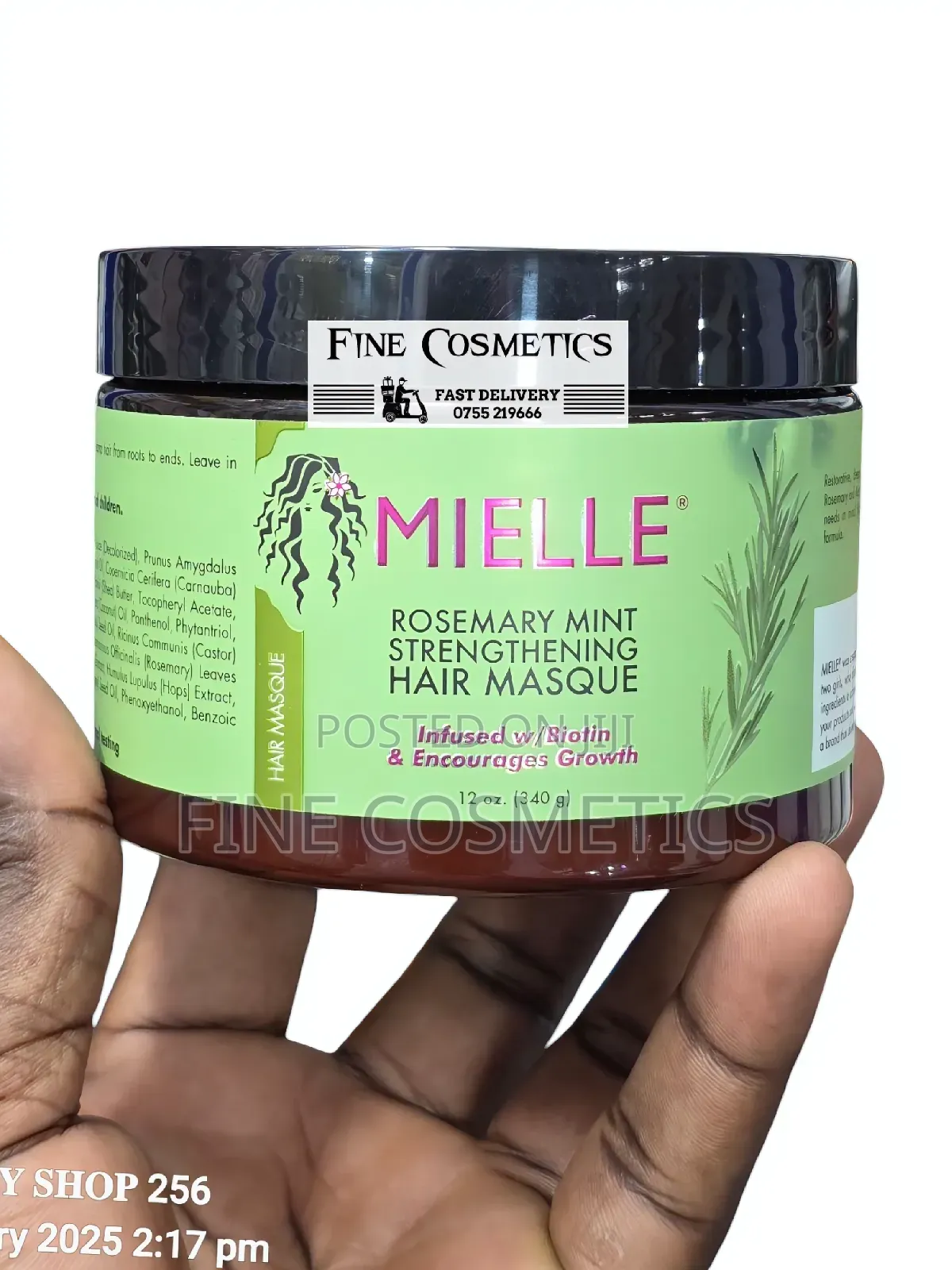 Mielle Rosemary Mint Leave Strengthening Conditioner Masque