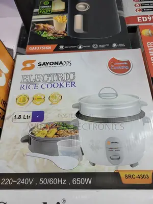 Sayona PPS Electric Rice Cooker 1.8L