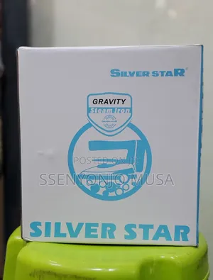 Silver Star Industrial Gravity Steam Iron Es-300l-220v,1600w