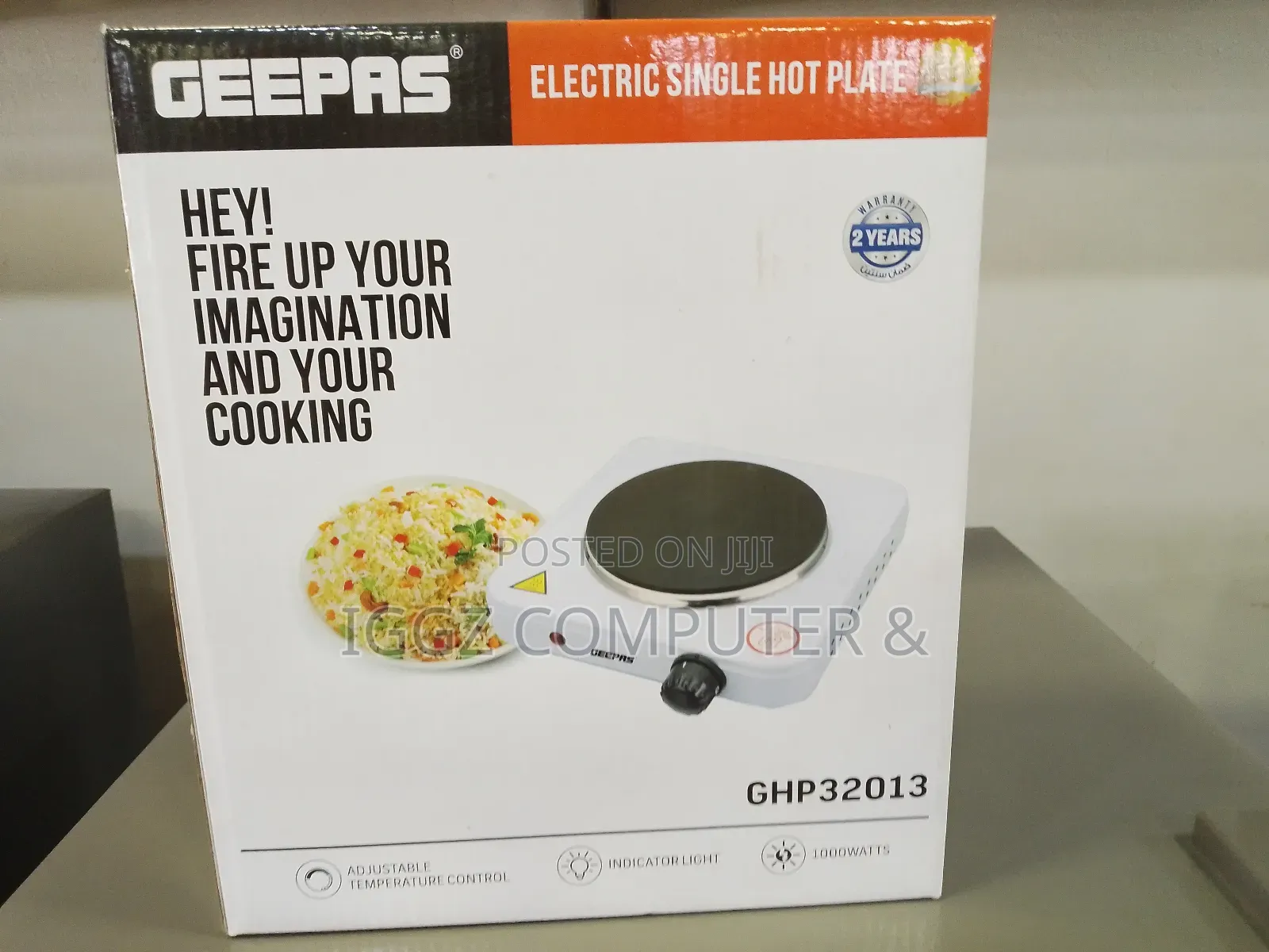Geepas Electric Single Hot Plate