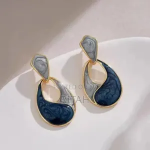 Gold Plated Geometric Earings