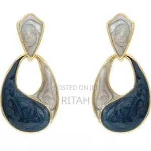 Gold Plated Geometric Earings