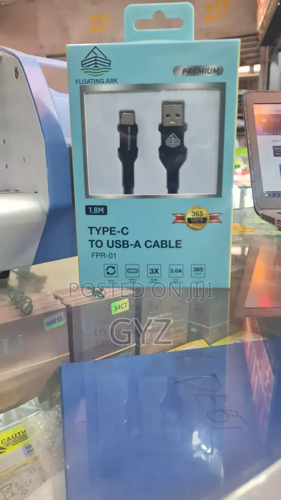 Type C to USB 1.8 METER CABLE