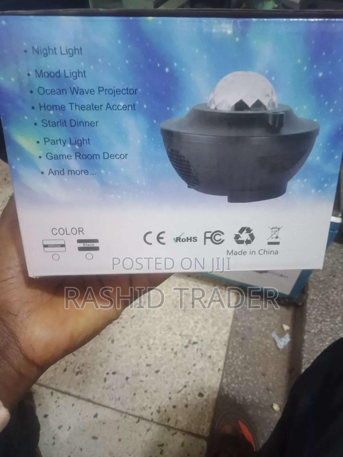 Rotating Starry Sky Light Projector