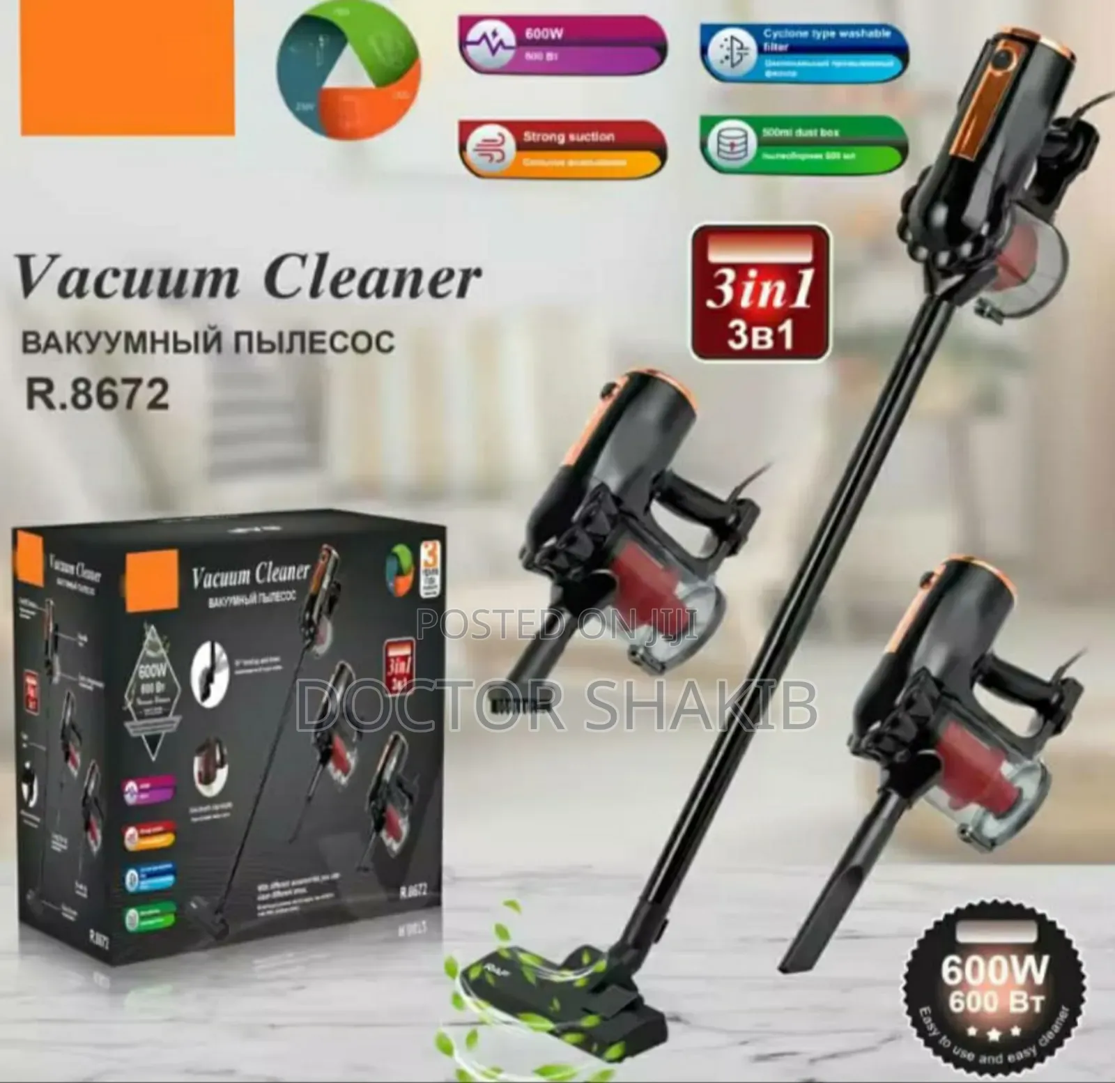Raf 3 in 1 Vacuum Cleaner