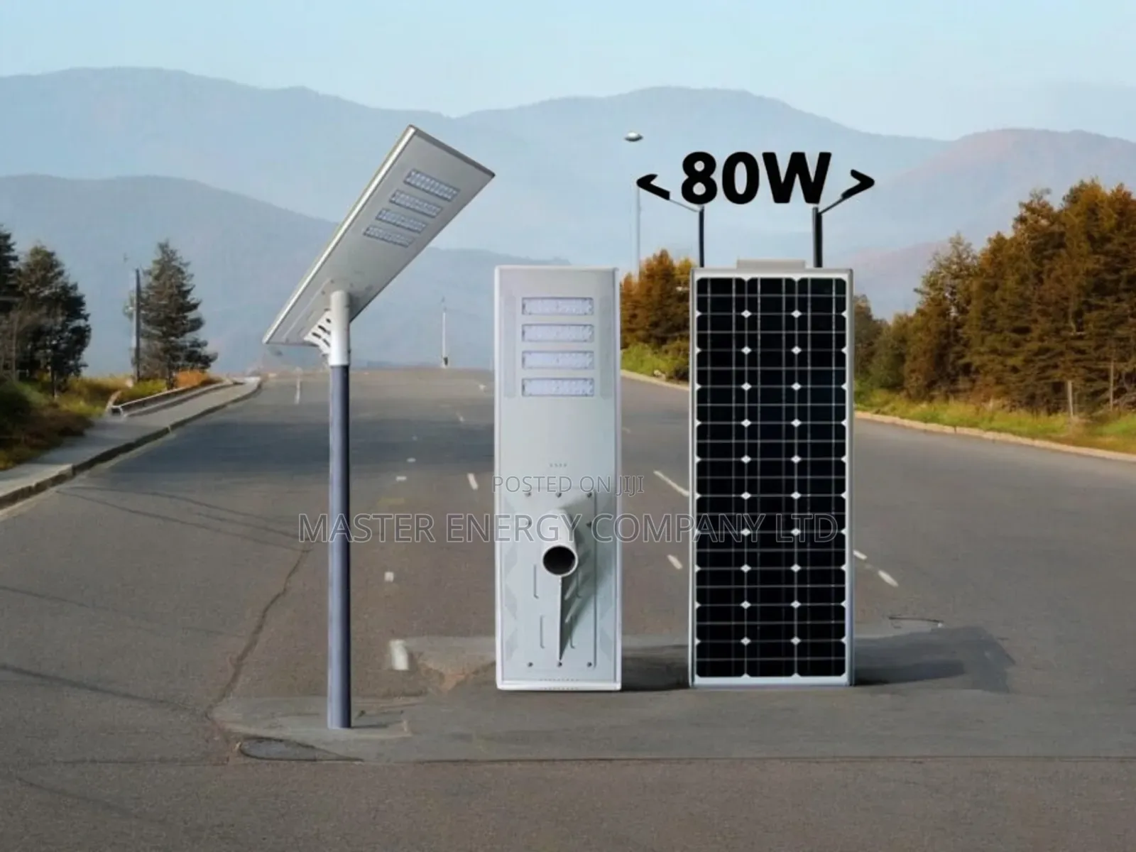80w Solar Street Lights MSHS
