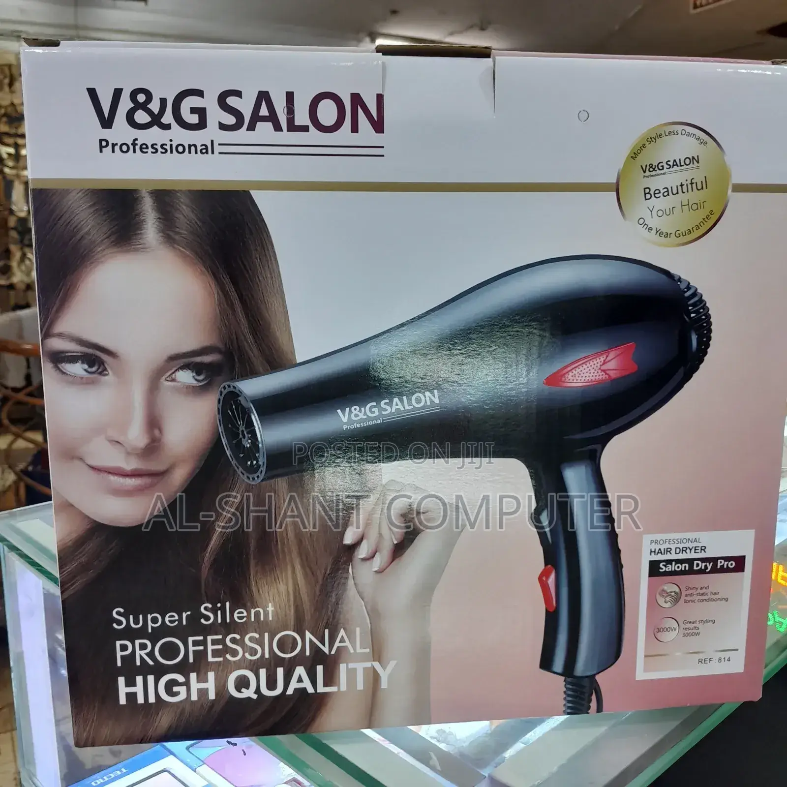 Hand Held Dryer/v G Salon Professional Hair Drier