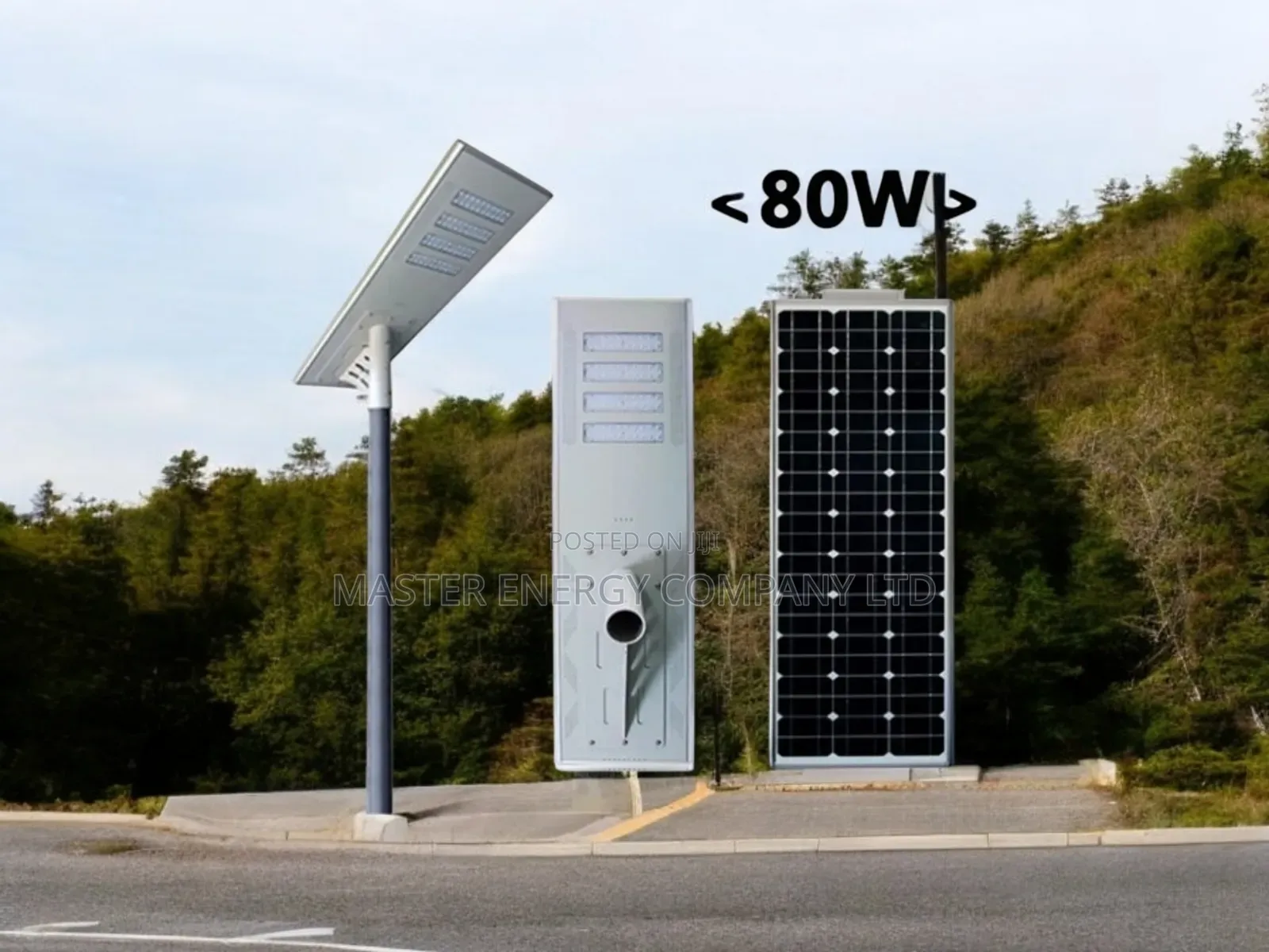80w Solar Street Light Hsyg