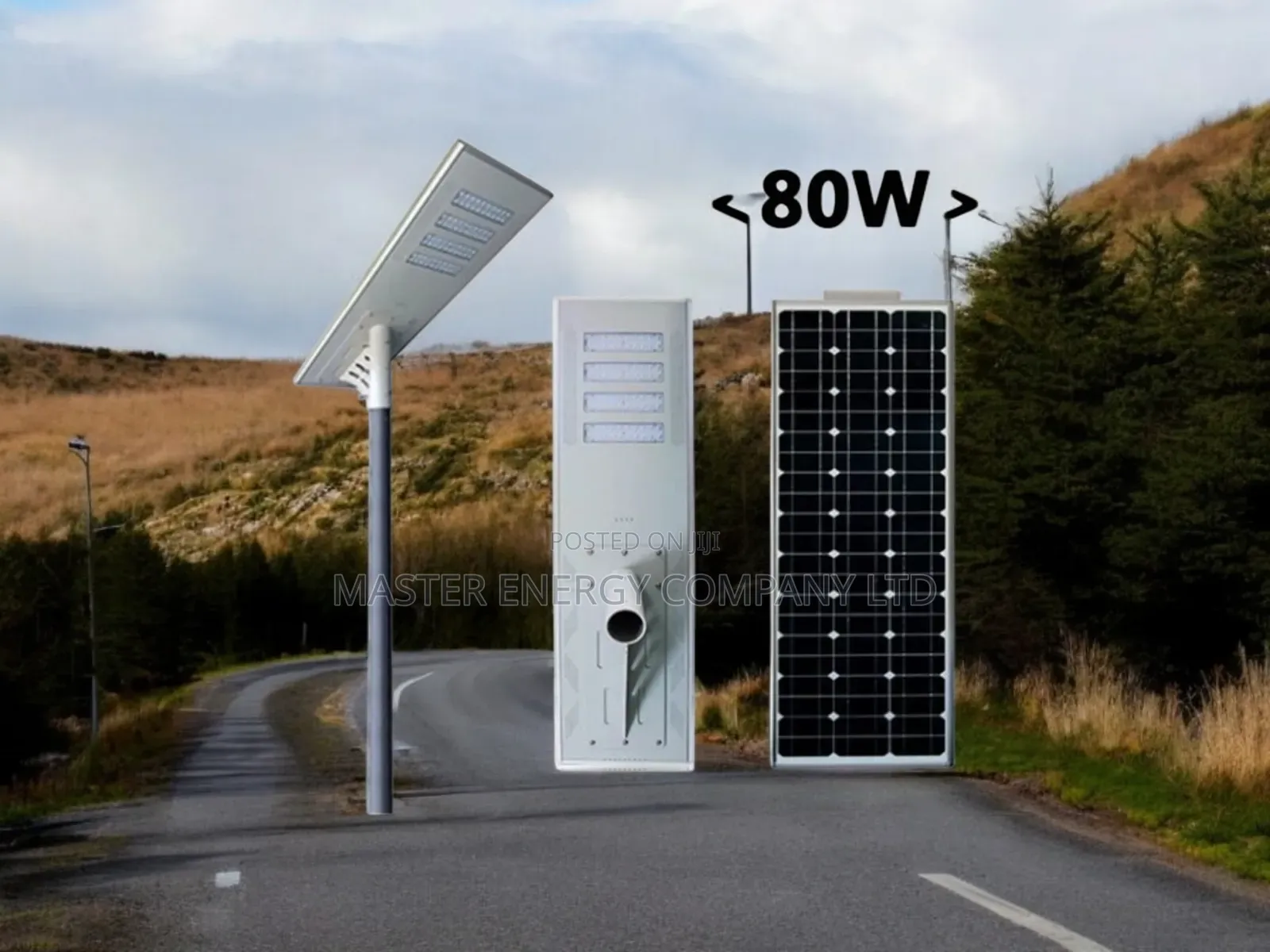80w Solar Street Lights JSGDH