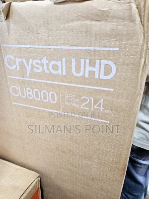 Samsung 85" Cu8000 Crystal Uhd Smart Tv