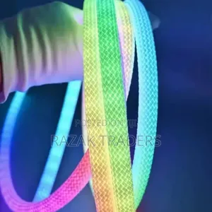 Rgb360 Degree Round Reticulate Chasing Color Neon Flexible