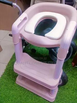 Children Toilet Ladder Pink