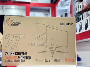 Porodo 27 Inch Hdr Curved Gaming Monitor 280hz With Rgb