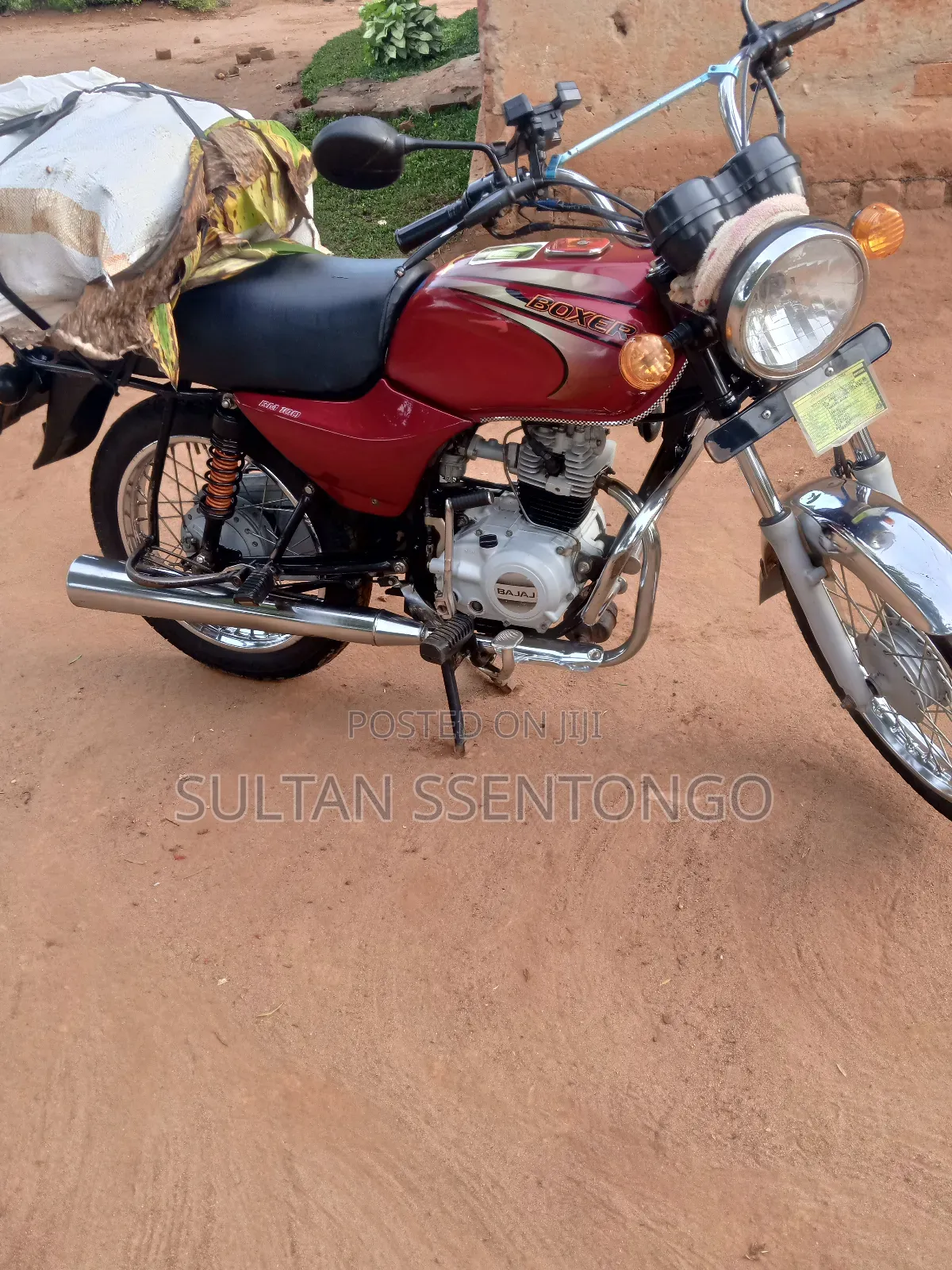 Bajaj Boxer 100 2013 Red