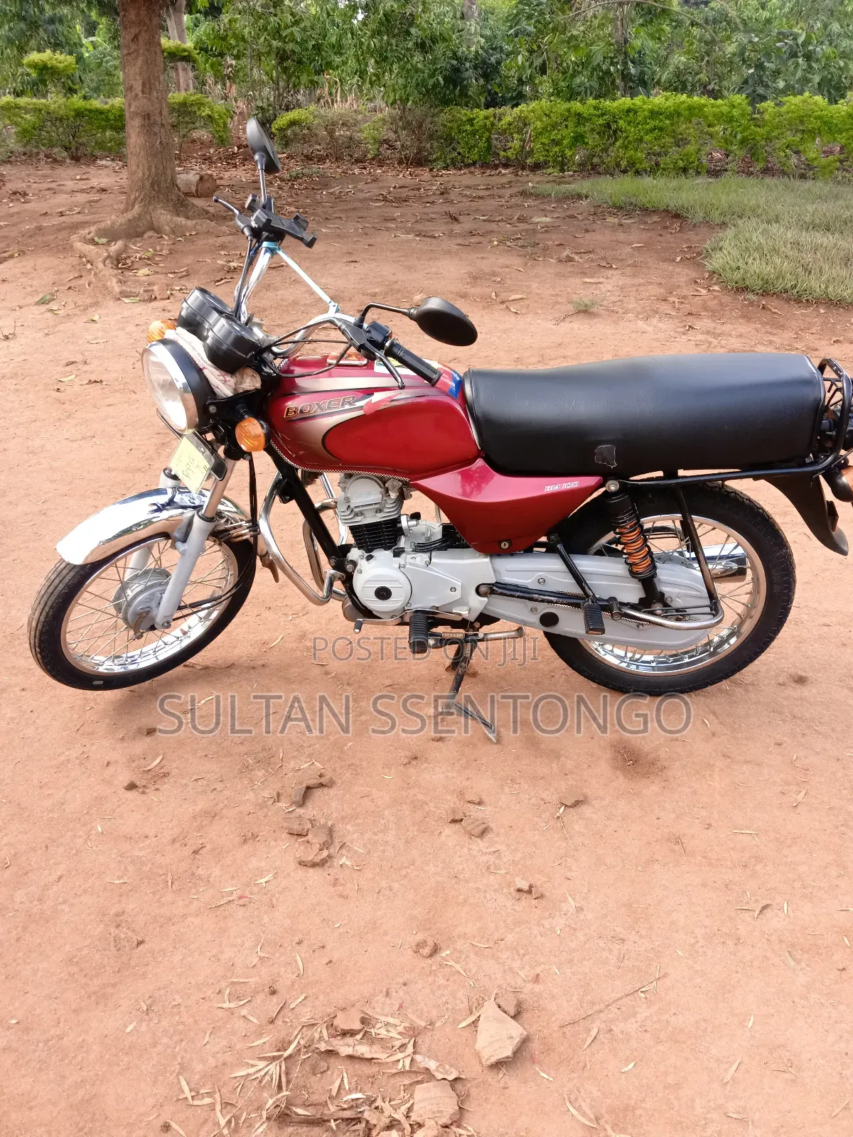 Bajaj Boxer 100 2013 Red