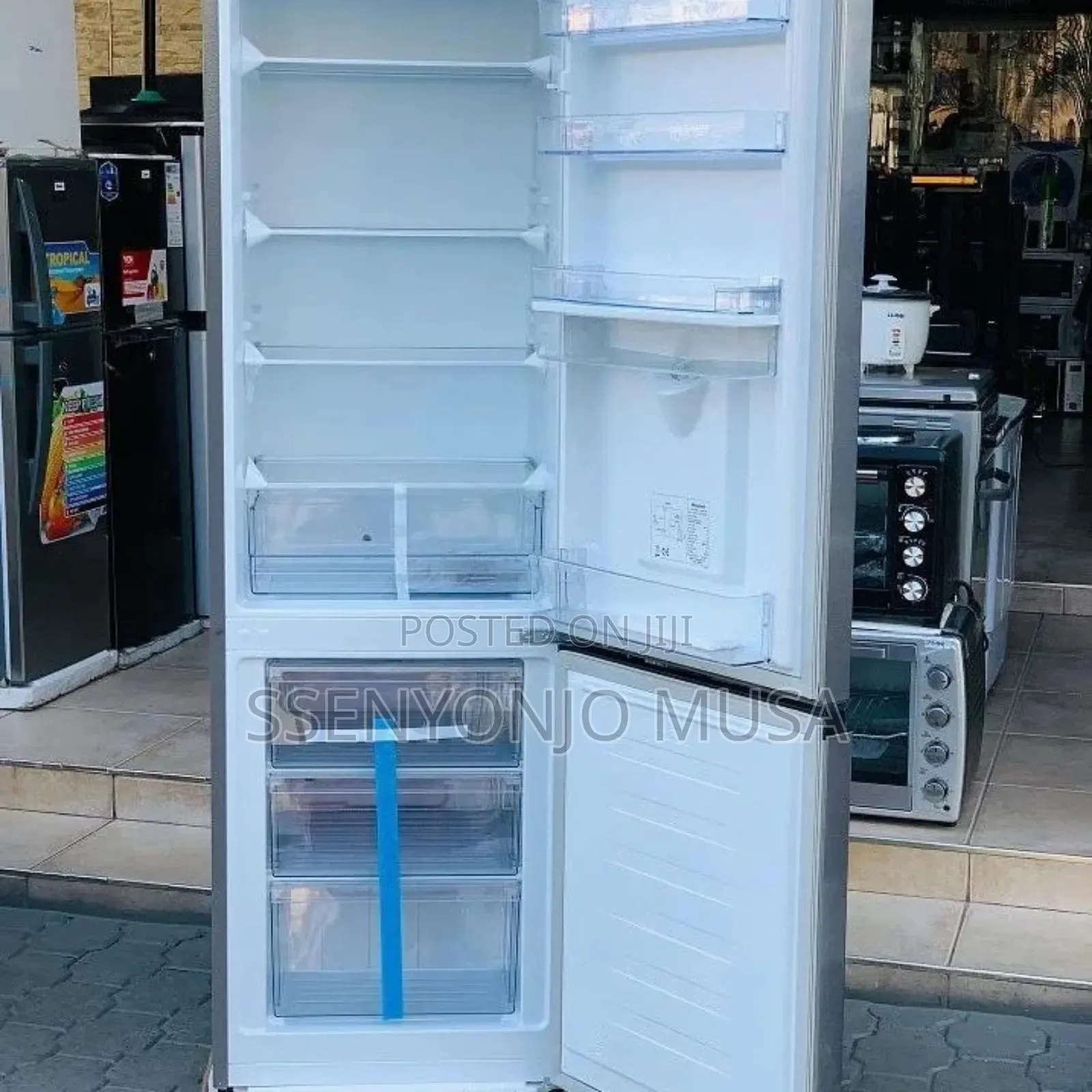 Hisense 330l Double Door Fridge - Frost Free, Bottom Freezer