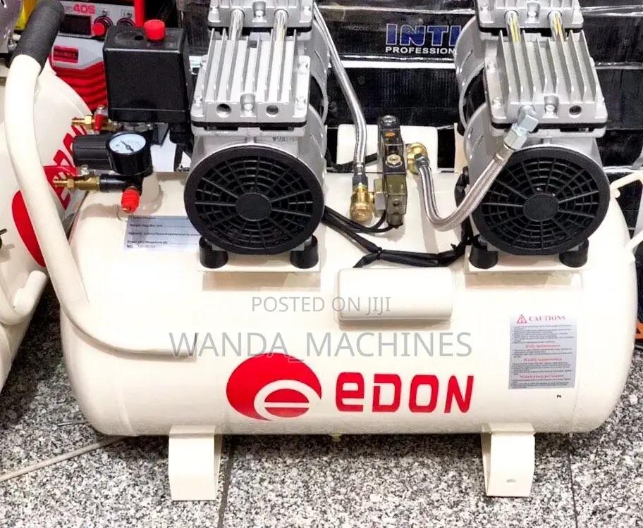 Air Compressor 50L Silent Double Piston