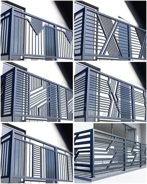Precision CNC Engineered Steel Balcony Railings