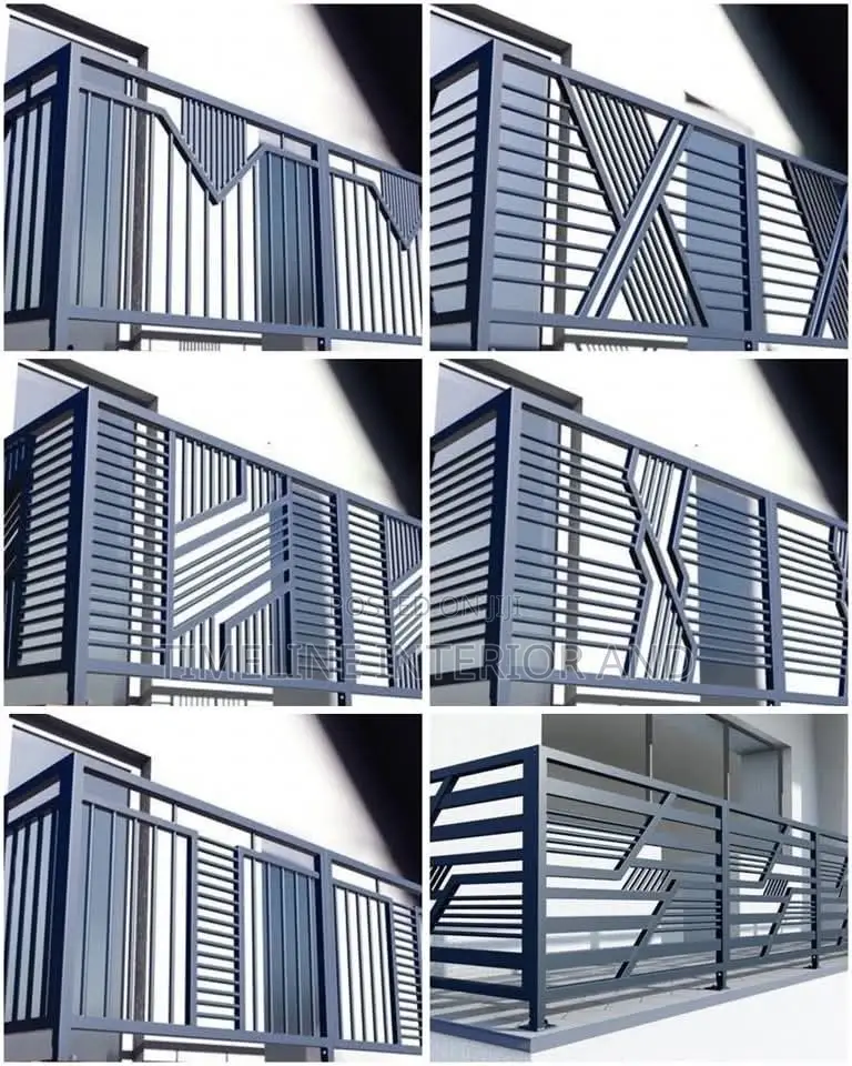 Precision CNC Engineered Steel Balcony Railings