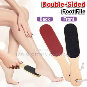 Foot File Double Sided Rasp Pumicescrubber for Care Pedicure