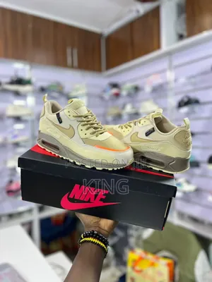Air Max Nike 90 Sneakers Cream/Lite Green