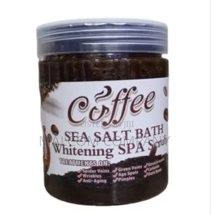 Coffee Sea Salt Whitening Spa Scrub.