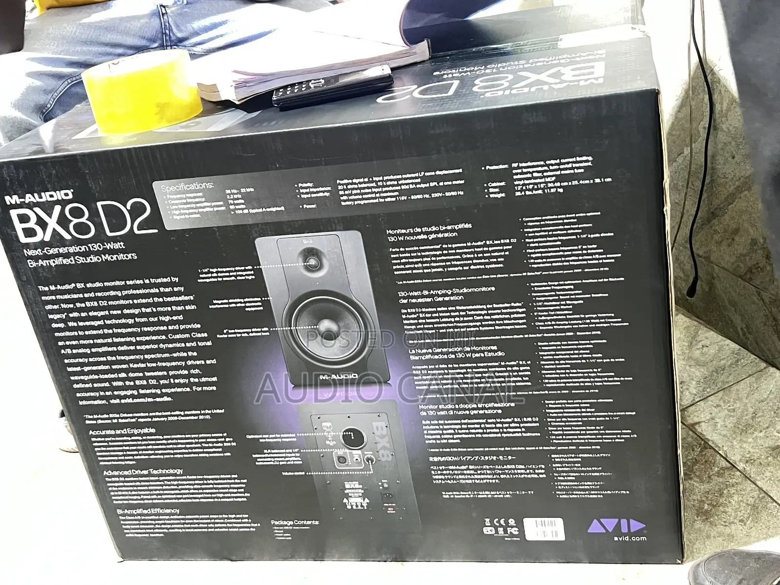 M Audio BX8D2 Studio Monitor
