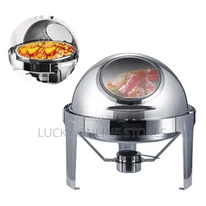 6.6L Round Roll Chafing Dish
