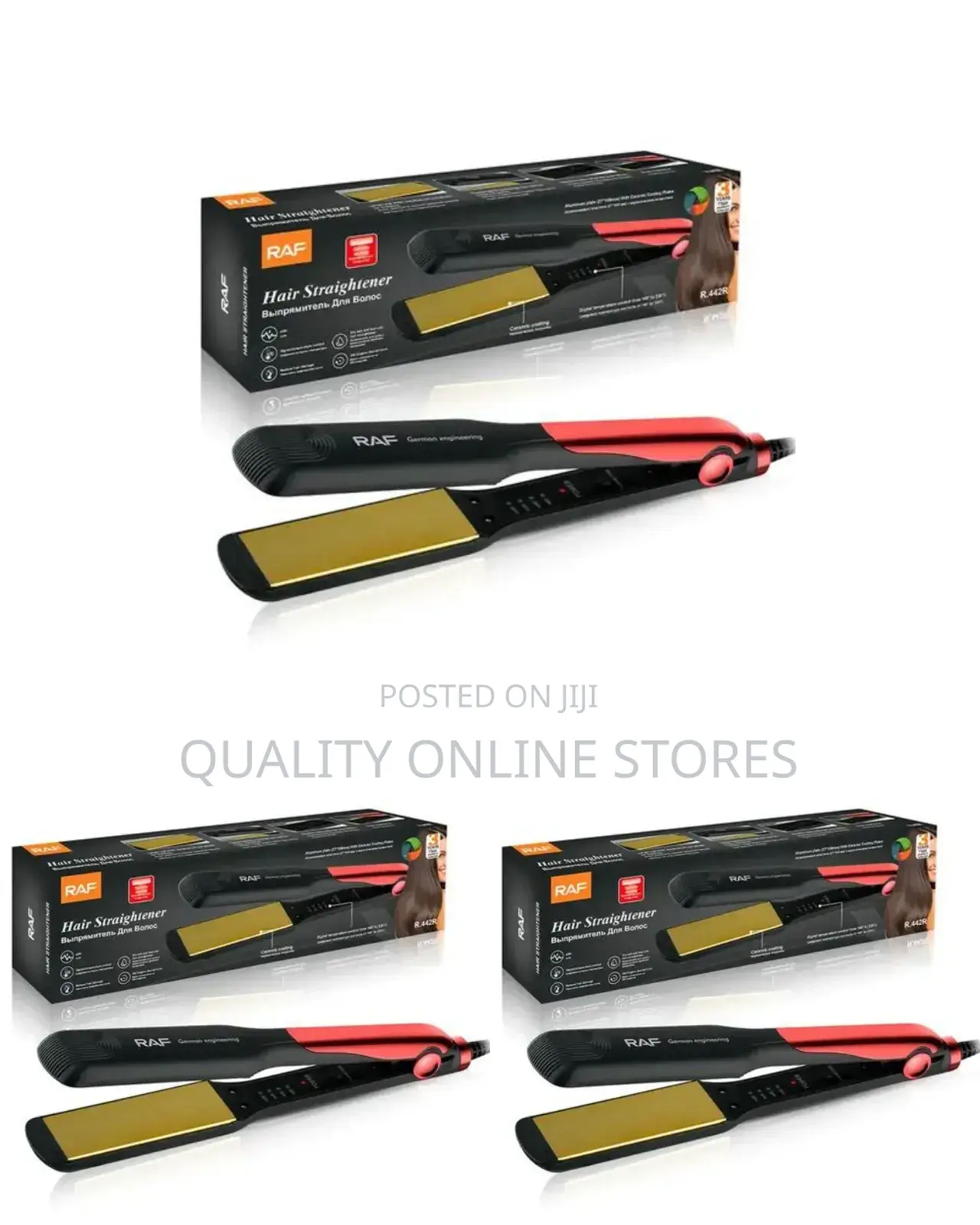 RAF Hair Straightener Iron
