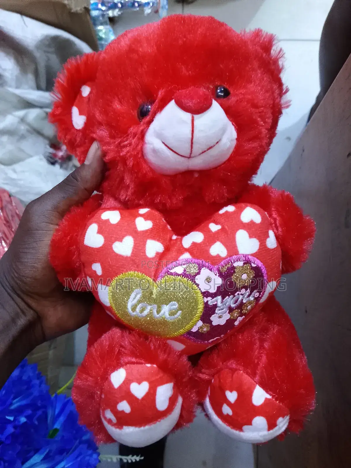 "I Love You" Teddy Bears - Small Size