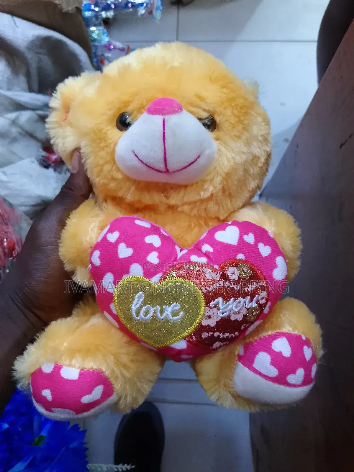 "I Love You" Teddy Bears - Small Size