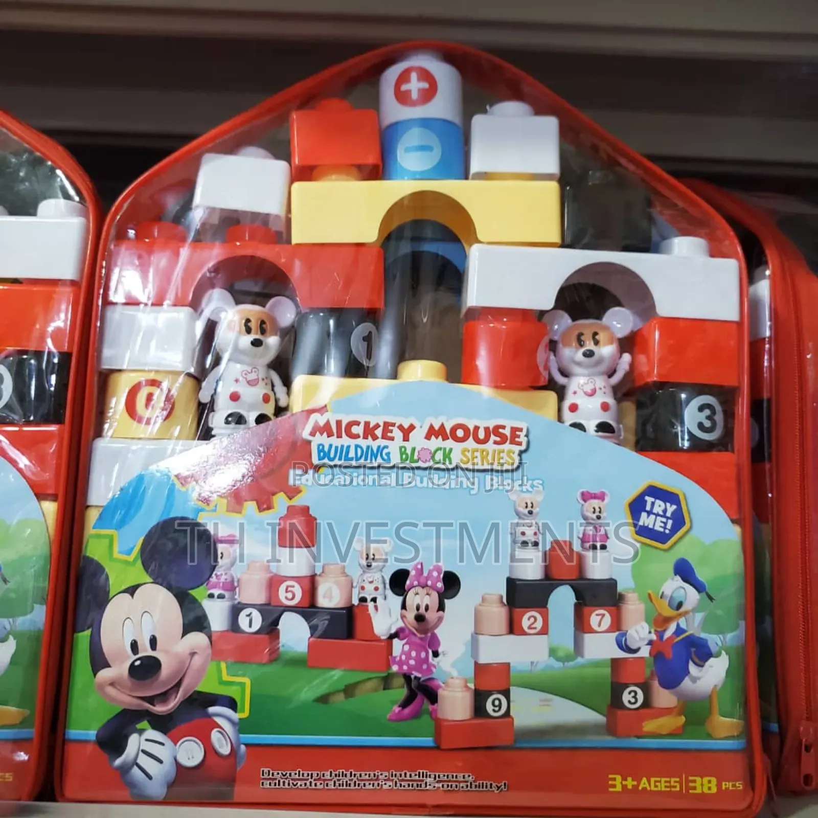Lego 2000 Disney Mickey Mouse Fire Engine 4164 New Sealed !