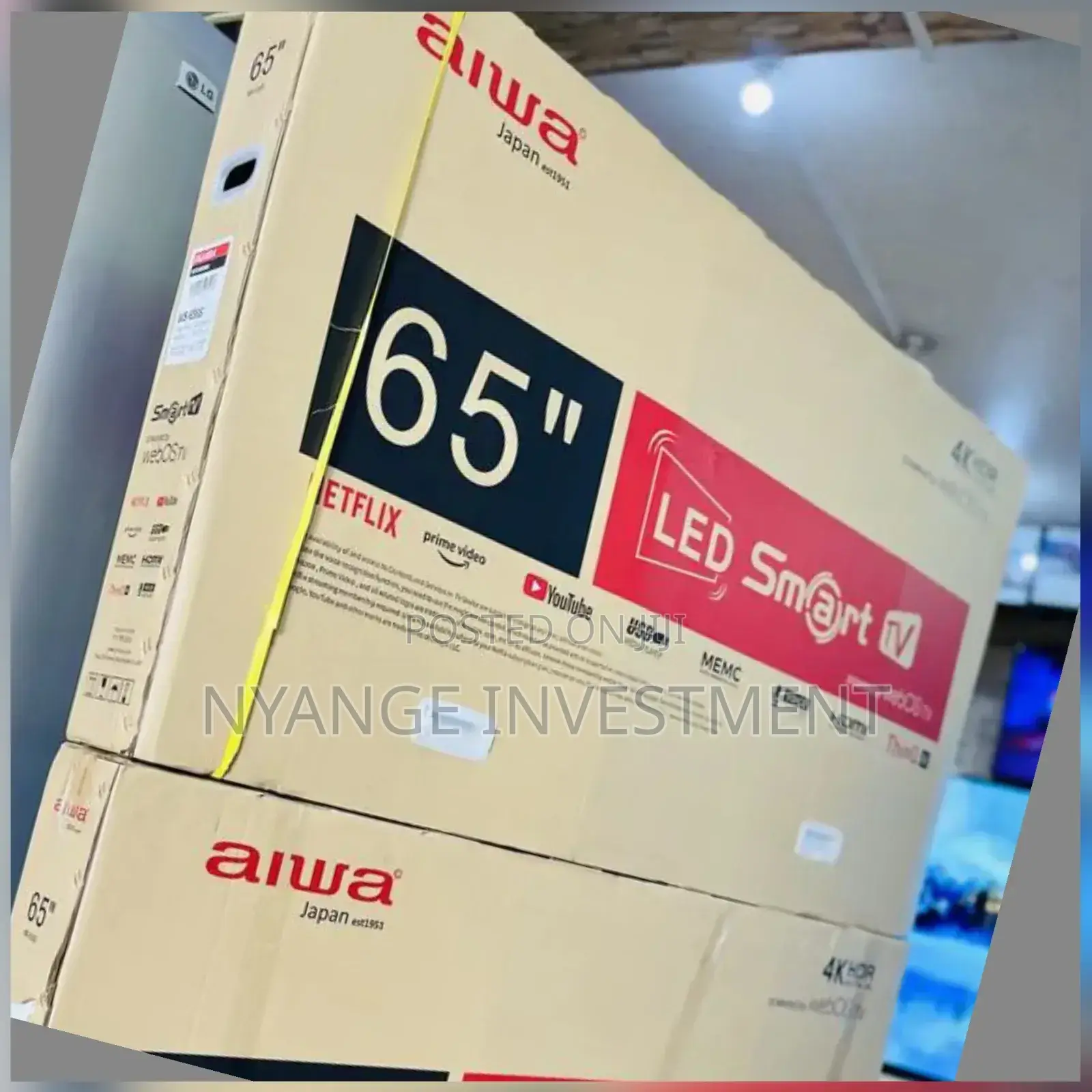 65 Aiwa Television Set