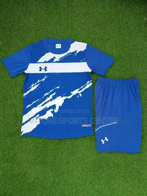 Blue Plian Jersey