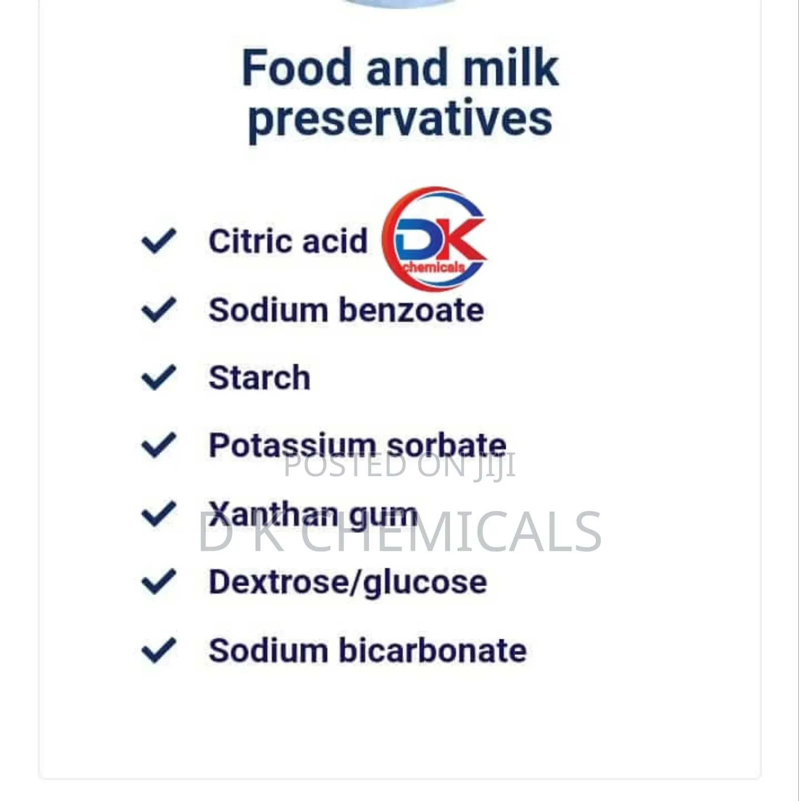 Food and Milk Preservatives