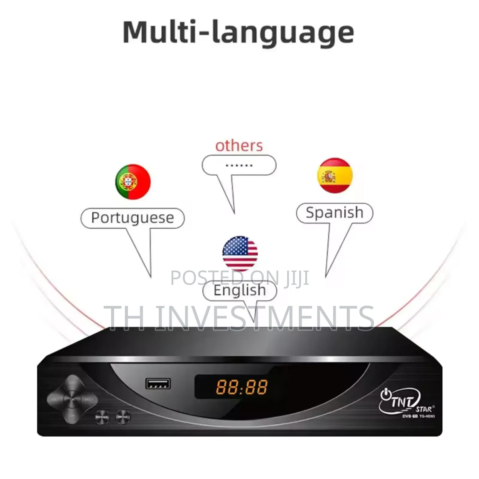 Free To Air TV Decoder Digital Receiver