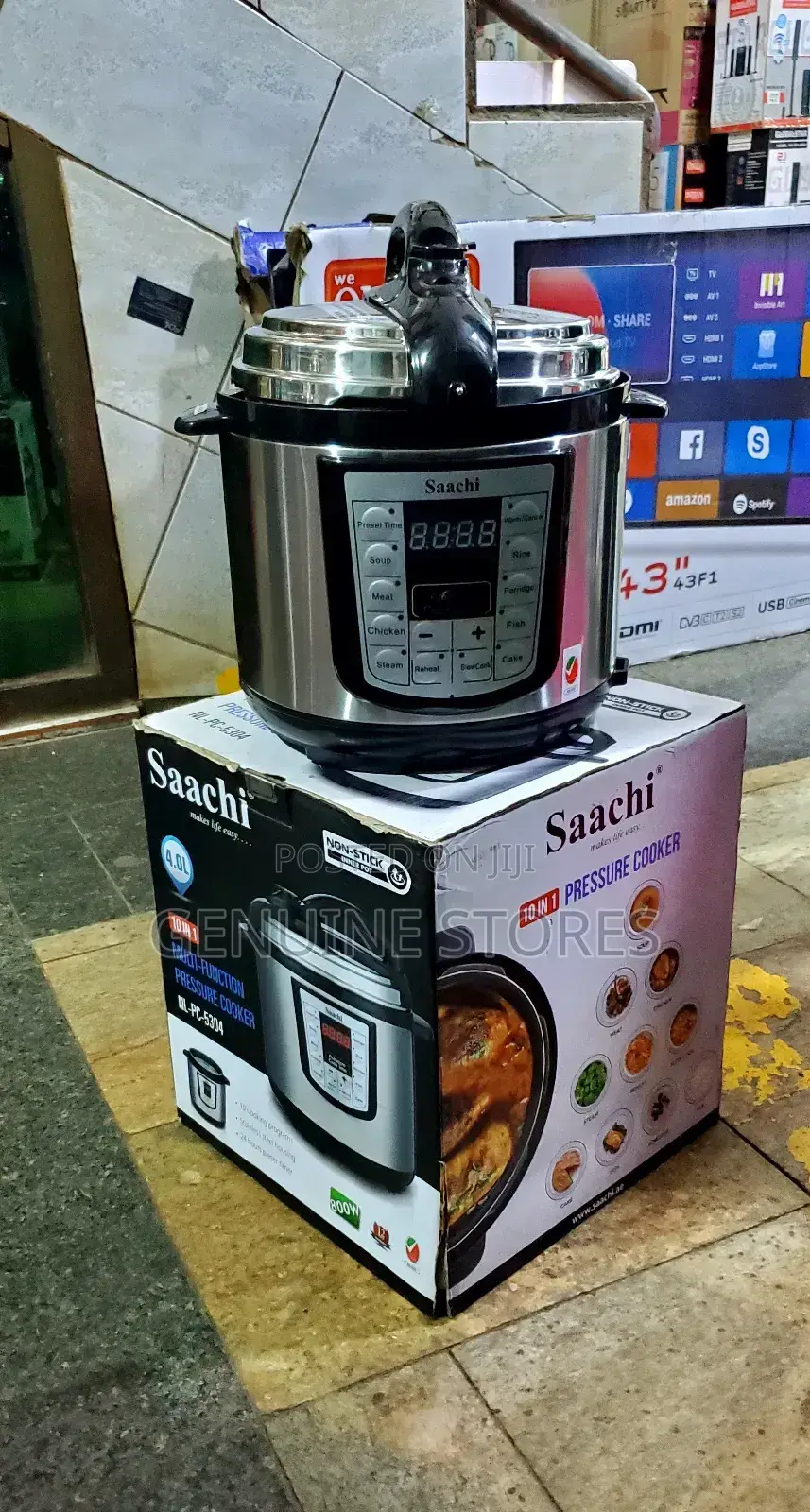 Saachi Pressure Cooker of 4 Litres / 10in1