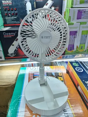 Portable, Foldable, and Rechargeable Fan