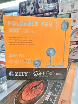 Portable, Foldable, and Rechargeable Fan