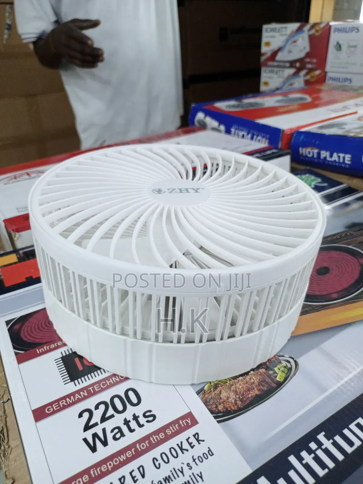 Portable, Foldable, and Rechargeable Fan